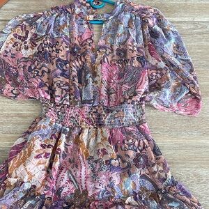 Misa chiffon mini dress